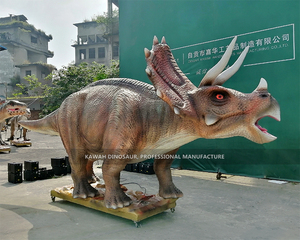 Statue de <span class=keywords><strong>dinosaure</strong></span> réaliste animatronique Triceratops grandeur nature pour <span class=keywords><strong>le</strong></span> <span class=keywords><strong>monde</strong></span> jurassique - Product Image 6