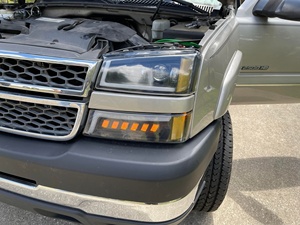 Para <span class=keywords><strong>Chevrolet</strong></span> Avalanche 2003-2006 Silverado 1500HD 2500HD 3500 Classic Chevy LED Headlight Kit para <span class=keywords><strong>Chevrolet</strong></span> Silverado Parts - Product Image 6