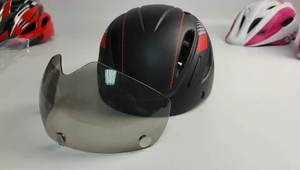 Mũ Bảo Hiểm Xe Đạp An Toàn Siêu Nhẹ Có Đèn Hậu Đèn Trước Xe Đạp Điện Mũ Bảo Hiểm Ống Kính LED Xe Tay Ga Mũ Bảo Hiểm Xe Đạp Cho Người Lớn Đạp Xe - Product Image 3