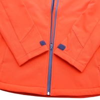 Chaqueta Softshell de Invierno Personalizada para Mujer, Elástica en Cuatro Direcciones, Impermeable, Transpirable, Tejido de Tres Capas, Color Liso
