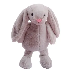 Free sample cute stuffed toy rabbit wholesale long ear plush rabbit toy multi colors soft bunny plush toys