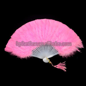 Vente en gros <span class=keywords><strong>de</strong></span> costumes multicolores blancs et noirs Éventails à main Éventail en plumes <span class=keywords><strong>de</strong></span> dinde et marabout pour fête Danse du <span class=keywords><strong>bouquet</strong></span> <span class=keywords><strong>de</strong></span> la <span class=keywords><strong>mariée</strong></span> - Product Image 5