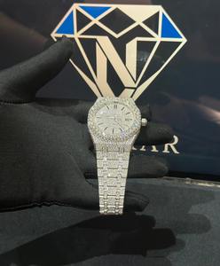 Relojes Mecánicos de Acero Inoxidable para Hombre, Lujosos y Modernos, con Incrustaciones de Moissanita, Personalizados, para Compra al por Mayor de Fábrica - Product Image 2