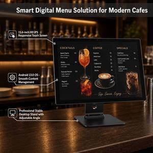 Tablet PC Android da 15.6 e 18.5 Pollici con Montaggio <span class=keywords><strong>a</strong></span> Parete, Alimentazione PoE e NFC, Computer All-In-One per Prenotazioni Alberghiere e Servizio in Camera - Product Image 5