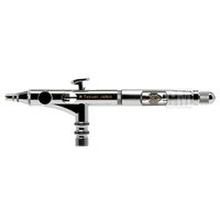 ANEST IWATA Aérographe ICM350T Personnalisé Micron Takumi Alimentation Latérale Aérographe Double Action pour Modèle Pulvérisation Art Peinture 0.18mm 7ml