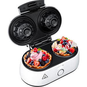 Produttore in acciaio inox elettrico doppio <span class=keywords><strong>Waffle</strong></span> Bowl <span class=keywords><strong>Maker</strong></span> Mini stile per uso domestico Hotel uso uovo bolle cono cialde Makers - Product Image 1