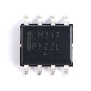 ชิ้นส่วนอิเล็กทรอนิกส์แท้ 100% LM317 SOP-8 ชิปควบคุมแรงดันไฟฟ้าแบบเชิงเส้น LM317LDR2G - Product Image 1