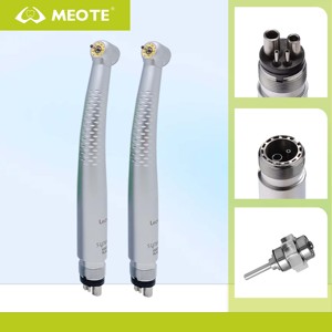 Turbin Gigi Kecepatan Rendah dengan Semprotan Air Internal, Handpiece Gigi 2/4 Lubang, Motor Udara/Contra Angle/Handpiece Lurus dengan Air Internal - Product Image 2