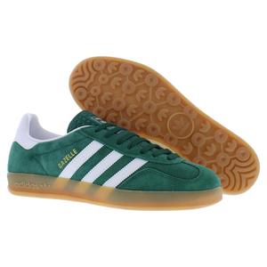 Zapatillas Adidas Gazelle Indoor para Hombre, Verde y Blanco, Gamuza, Estilo Clásico de Baloncesto - Product Image 4