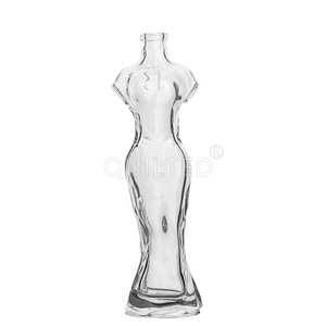 زجاجة مشروب كحولي على شكل جسم امرأة بشكل فريد مخصصة من الزجاج والمشروبات الروحية والفودكا - Product Image 1
