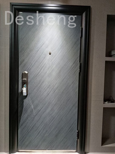 Porte de sécurité moderne en acier, manuelle, étanche, pour <span class=keywords><strong>entrée</strong></span> principale d'appartement ou de <span class=keywords><strong>maison</strong></span> - Product Image 3