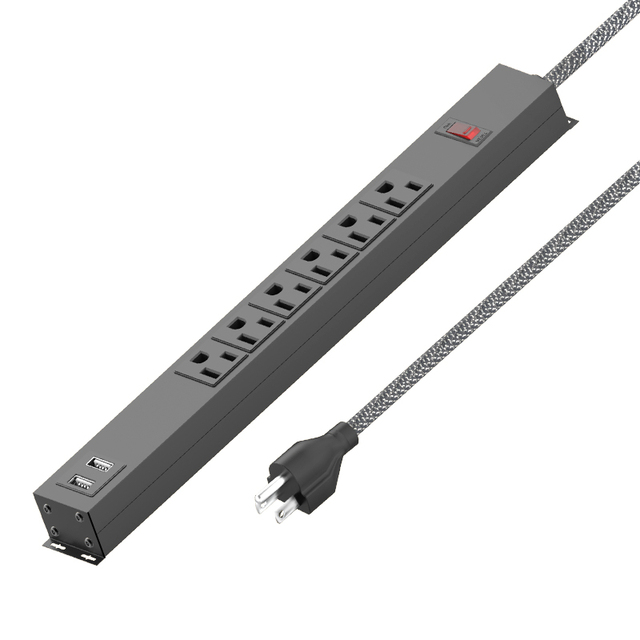 PDU Power Strip Socket 19" Rack Outlet with USB High Quality Power Outlet
