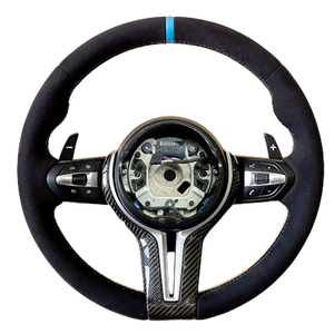 <span class=keywords><strong>Volant</strong></span> en cuir Alcantara daim <span class=keywords><strong>M</strong></span> Performance pour <span class=keywords><strong>BMW</strong></span> F30 F10 F32 F10 F20 F07 F01 E46 E60 E90 M3 M4 M5 - Product Image 1