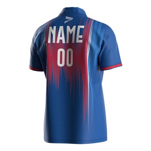 เสื้อทีมออกกำลังกายลายพิมพ์สำหรับวิ่งฟิตเนส ลดราคาพิเศษ เสื้อทีมอินเดีย ดีไซน์เสื้อคริกเก็ตแบบซับลิเมชั่นใหม่ - Product Image 4