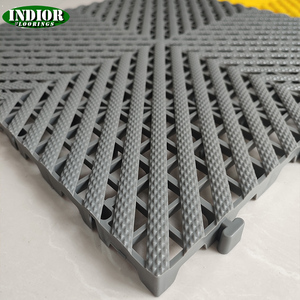 Carrelage de sol de garage en PP au design moderne pour garages privés, installation et retrait faciles pour les sites sportifs en plein air - Product Image 4