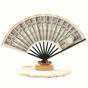 Abanico de Bambú Pintado a Mano con Logotipo Personalizado OEM de 8 Pulgadas - Decoración del Hogar y Regalo Empresarial/Souvenir - Product Image 1