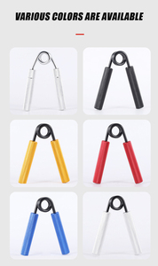 Juego de empuñadura de mano de metal al por mayor 50LB-350LB paquete de 6 antideslizante resistente agarre fortalecedor gimnasio en casa entrenador de fuerza - Product Image 3