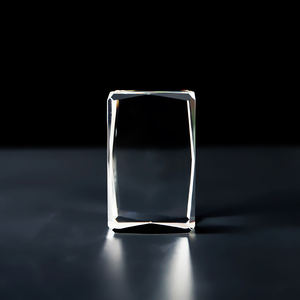 Small Bridge Großhandel Heißer Verkauf Beliebter Block, Personalisierbarer 50x50x80mm Klarer Laser Gravur 3D Kristall Rohling für Sublimation - Product Image 5