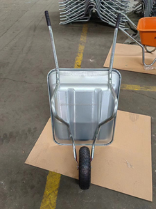 <span class=keywords><strong>Brouette</strong></span> à <span class=keywords><strong>roues</strong></span> en acier galvanisé légère et robuste pour usage industriel, prix abordable, modèle WB5204 - Product Image 3