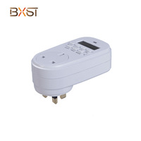 Interruptor electrónico programable de alta precisión, temporizador, enchufe y enchufe, BX-T054-UK hecho en China, 240v CA