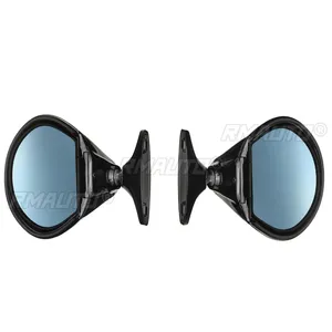 Nuevo Par de Espejos Retrovisores Universales Negros para Automóvil, Espejo Retrovisor Lateral para Puerta, Espejo Retrovisor para Benz, BMW, Ford - Product Image 2