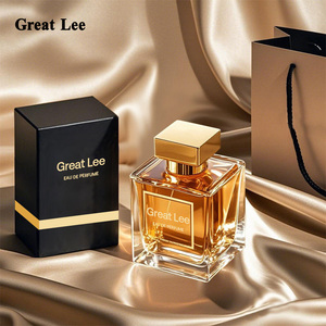 Sản xuất chai nước hoa thủy tinh trong suốt tùy chỉnh 100ML hình vuông, có hộp đựng - Product Image 1