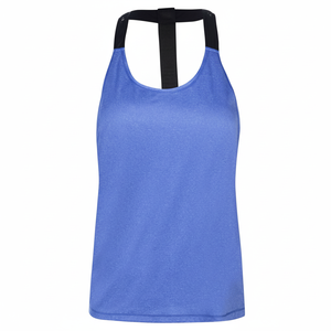 เสื้อกล้ามสีพื้นสำหรับผู้หญิงเสื้อกล้ามสำหรับใส่วิ่งออกกำลังกายเล่นยิมออกกำลังกาย - Product Image 1