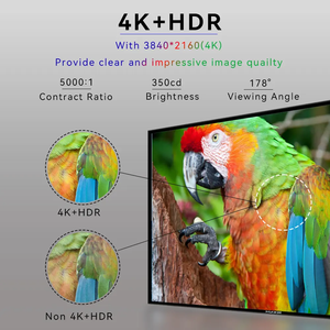 65 Inch LED Television 4K 60Hz Superior Screen Smart <b>TV</b> for Commercial Use 65-Inch Display Provides an Expansive View for an Imm - Product Image 6