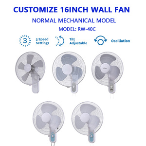Ventilateur mural intelligent de 16 pouces (40 cm) avec corps en plastique, 3 pales, contrôle par chaîne, idéal pour la maison - Meilleur de Chine, Guangdong - Product Image 5