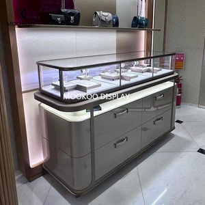 Tùy chỉnh LED-Lit Glass quầy Bảo tàng <span class=keywords><strong>Jade</strong></span> gian hàng triển lãm cho trung tâm mua sắm đồ trang sức điện thoại di động hiển thị giới thiệu - Product Image 1