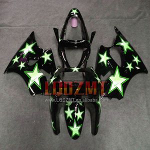 Carenados de estrellas verdes para <span class=keywords><strong>KAWASAKI</strong></span> <span class=keywords><strong>NINJA</strong></span> ZX 6R 636 6 R 600CC 600 CC <span class=keywords><strong>ZX6R</strong></span> 98 <span class=keywords><strong>99</strong></span> 36No.60 ZX 6R ZX636 ZX600, 1998, 1999, para Carenados - Product Image 1