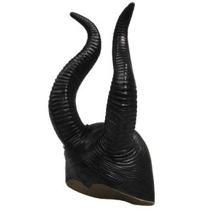 Máscara de Látex de Halloween con <span class=keywords><strong>Cuernos</strong></span> de <span class=keywords><strong>Demonio</strong></span>, Diseño Marlene Felsen, Sombrero de Bruja Oscura con <span class=keywords><strong>Cuernos</strong></span> Negros - Product Image 4