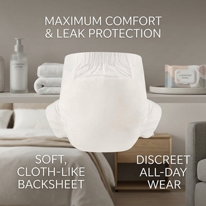 Couches jetables pour adultes à haute absorption avec protection anti-fuites 3D pour hommes et femmes <span class=keywords><strong>âgé</strong></span>s - Product Image 2