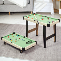 Table de billard et de snooker d'intérieur pour enfants de 24 pouces en MDF E1 avec queues de billard, certifiée EN71, support OEM/ODM - Vente en gros