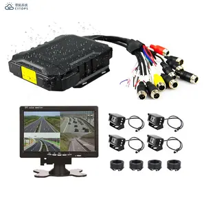 Gps 4g Wifi Mdvr Recorder Kit Car Dvr Camera Security Monitoring System Mobile Dvr 4ch Mdvr With 3g 4g Wifi Gps Sd Card