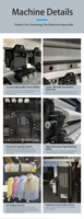 Impresora 4 I3200 de alta velocidad de 1800mm, máquina de impresión de tela de gran formato, sublimación, con sistema de toma de tensión de aire, China