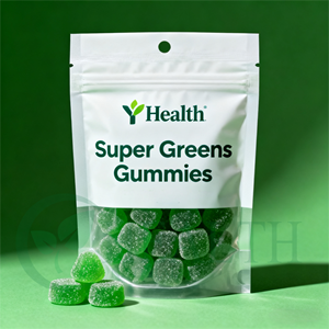 Gomitas de Espirulina Orgánica en Bolsas de Grado Alimenticio al por Mayor de Yhealth, Microalgas, Brócoli, Kale, Superalimento Verde - Product Image 5