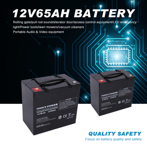 <span class=keywords><strong>Batterie</strong></span> plomb-acide <span class=keywords><strong>12V</strong></span> 65AH pour Telecom/Solar/UPS-Longue durée de vie et sans entretien - Product Image 5