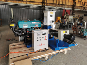 Máquina de fabricación de pellets diésel para mascotas, extrusora de alimentos para peces flotante con 6 t/h - Product Image 6