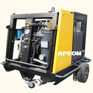 Compresseur d'air portable à vis APCOM hors réseau, à essence, 18HP, 40CFM, 1,0m³/min, 13 bars, mobile, pour l'exploration sur le terrain - Product Image 3