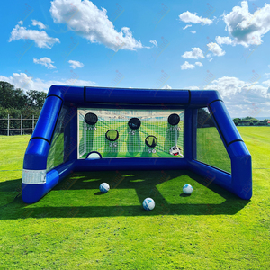 Zhenmei เป้าฟุตบอลเป่าลมได้สนามฟุตบอลของเล่นสำหรับยิงกีฬาสำหรับเกมฟุตบอลสโมสร - Product Image 2
