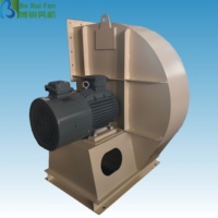 Ventilateur centrifuge industriel à tirage forcé pour brûleur, chaudière, four, système de séchage et de chauffage BORUI en acier inoxydable