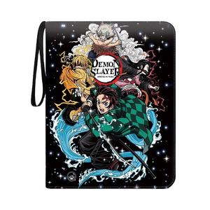 Album <span class=keywords><strong>de</strong></span> cartes personnalisé avec fermeture éclair pour collection <span class=keywords><strong>de</strong></span> cartes <span class=keywords><strong>de</strong></span> jeux, 900 pochettes, Anime <span class=keywords><strong>Demon</strong></span> <span class=keywords><strong>Slayer</strong></span> Haikyuu Blue Lock - Product Image 1