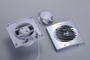 Ventilador Extractor de 240V, ventilación de aire para baño, ventilador de escape de baño de 4 pulgadas - Product Image 3
