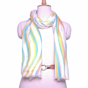 Écharpes Pashmina tissées en micro modal rayonne respirante légère et douce Choix de motifs d'impression numérique Longs châles Ethniquement - Product Image 1