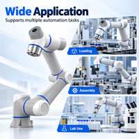 Bras de robot collaboratif de haute précision en alliage d'aluminium 48V DC, charge utile de 15 kg, directement de l'usine, pour l'automatisation industrielle intelligente