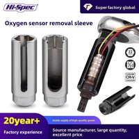 Alat Pelepas Sensor Oksigen Xi Meng Oxygen Sleeve, Baja Krom-Vanadium 22mm 24mm, Perawatan & Perbaikan Mobil