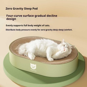 Sang trọng thân thiện với môi mèo gãi Hội Đồng Quản Trị & Bài chịu mài mòn Giấy gợn sóng & tông hình dạng hình bầu dục - Product Image 2