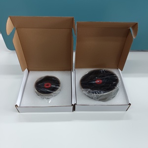 Disque diamanté texturé de 6 pouces, grain 80, avec anneau rouge électrolytique, allogement de 1 pouce, pour meulage humide de pierres précieuses, jade et verre - Product Image 4