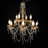 Lustre moderne en acrylique LED, luminaire de plafond de luxe pour mariage, hôtel, salon